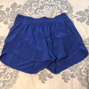 Like new lululemon tracker V shorts size 8